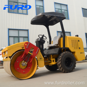 3 ton single steel drum vibratory roller compactor (FYL-203)